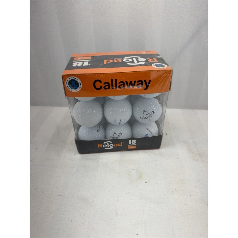 Callaway Reload Recycled Golf Balls 18 Pack